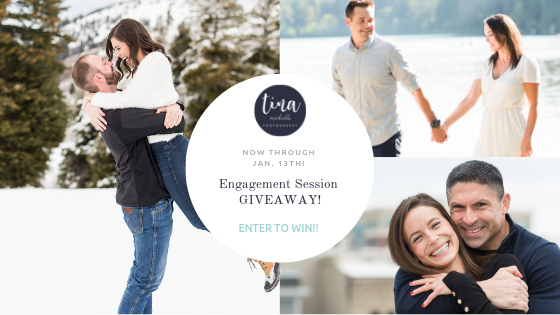 Engagement session giveaway