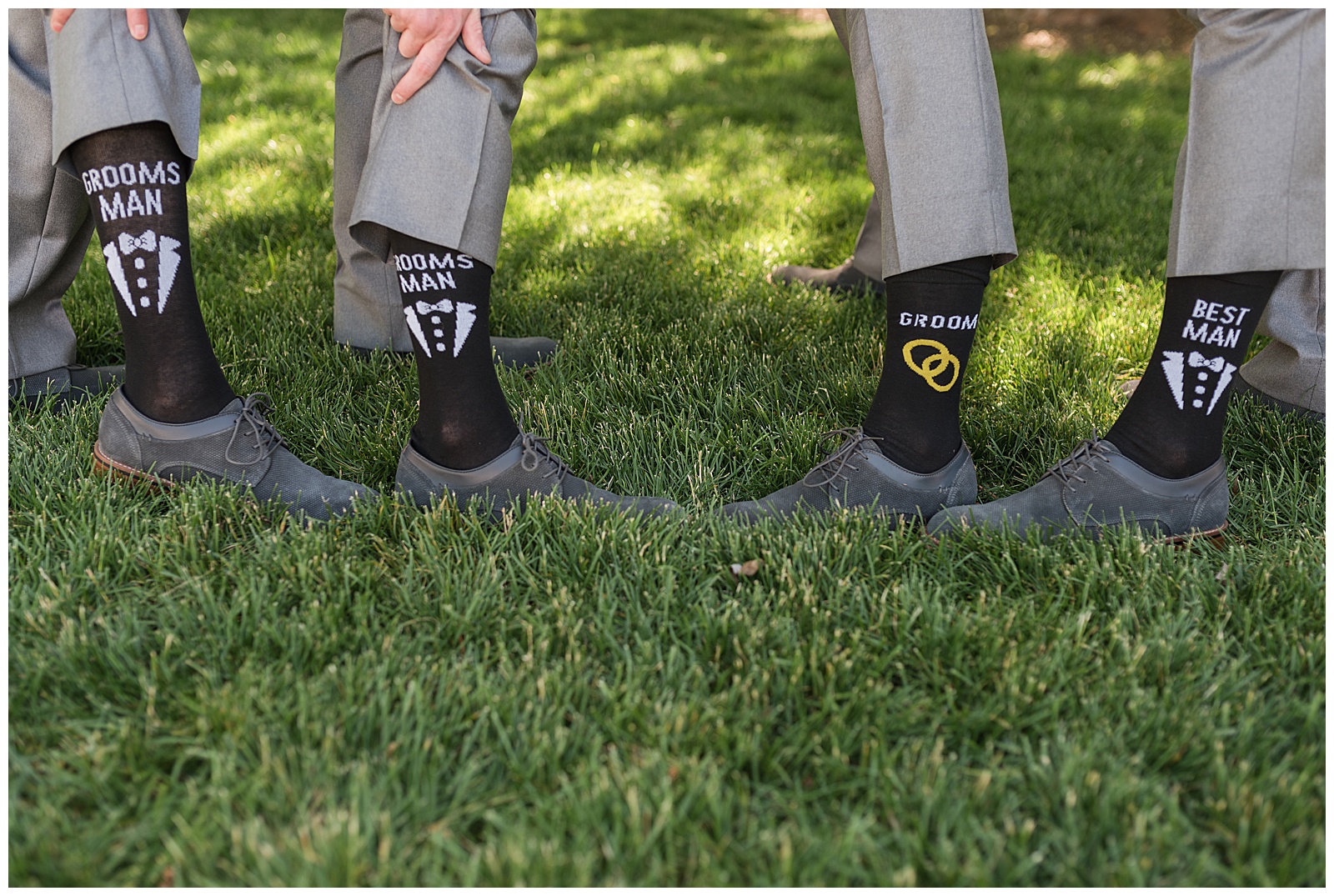 groom and groomsmen custom designed socks