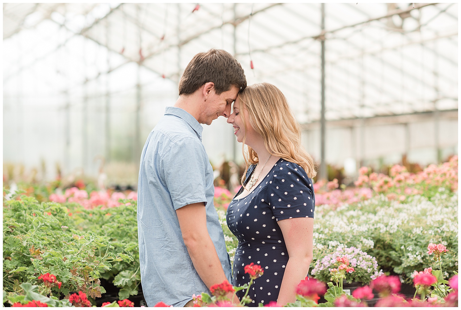 bride and groom portraits at edwards greenhouse