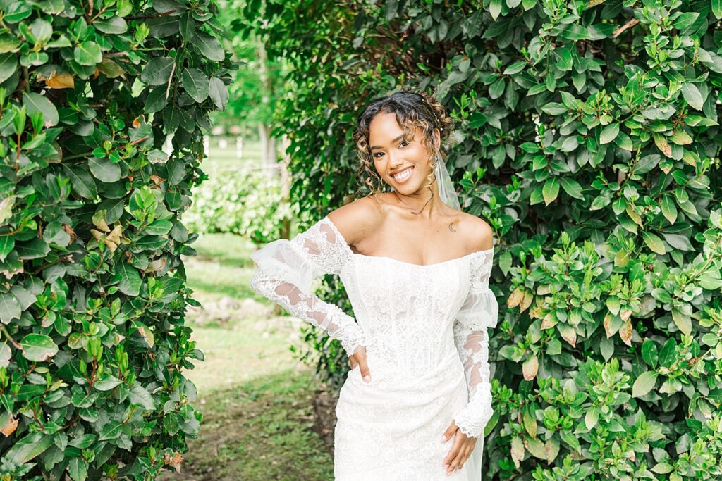 bridal portrait at chateau lill 