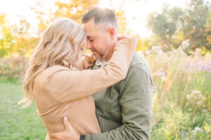 A colorful engagement session at Kathryn Albertson Park