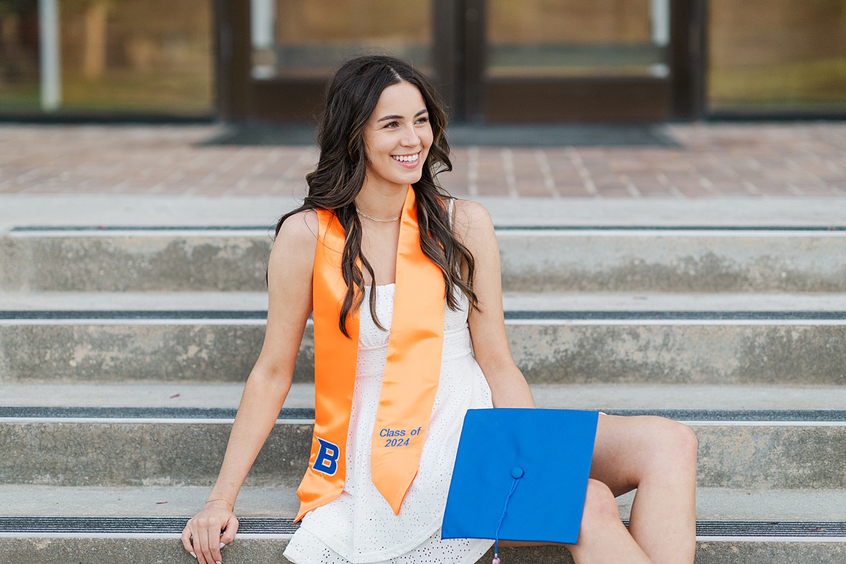 boise state university senior photoshoot