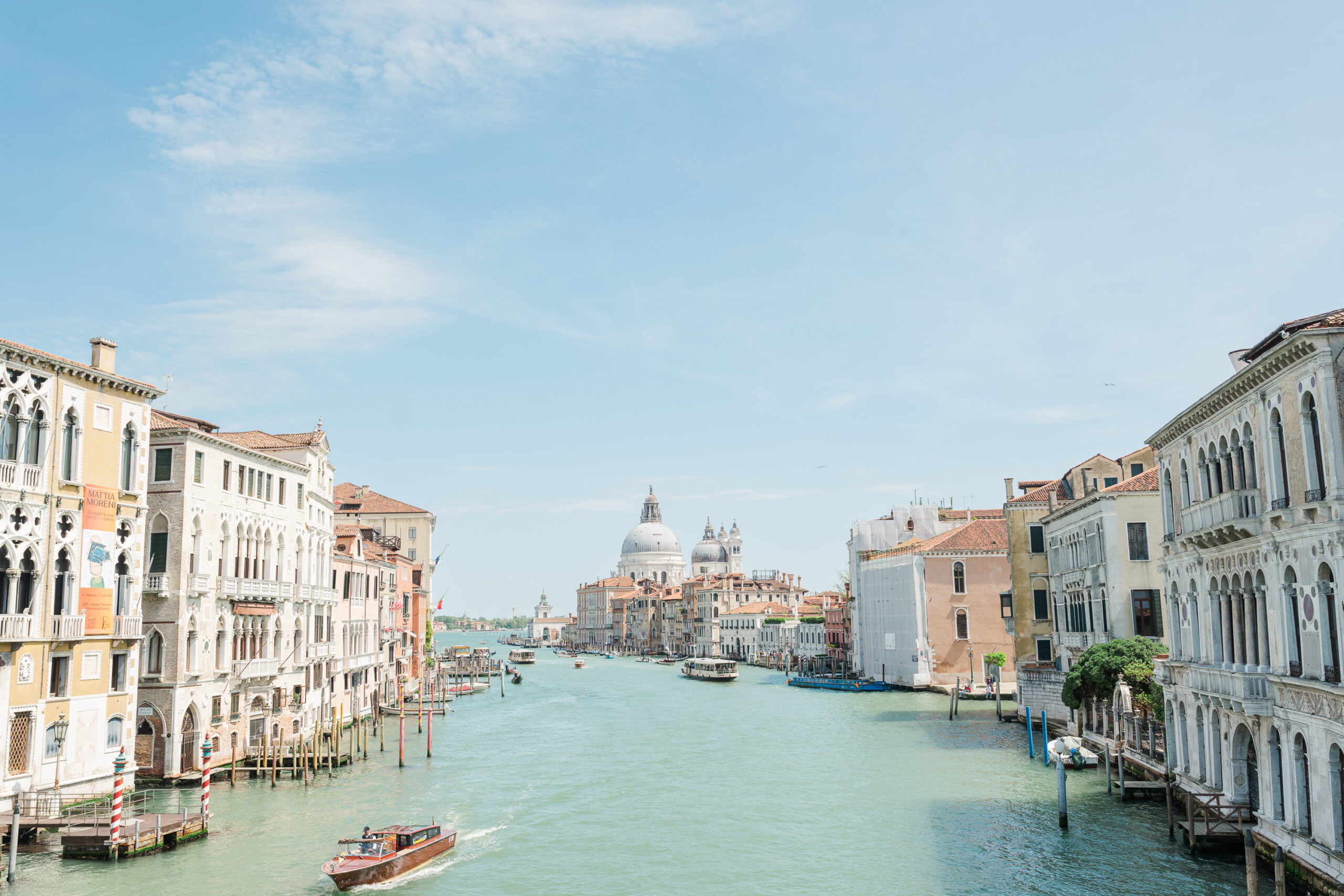 a picture of Venice in the water canals