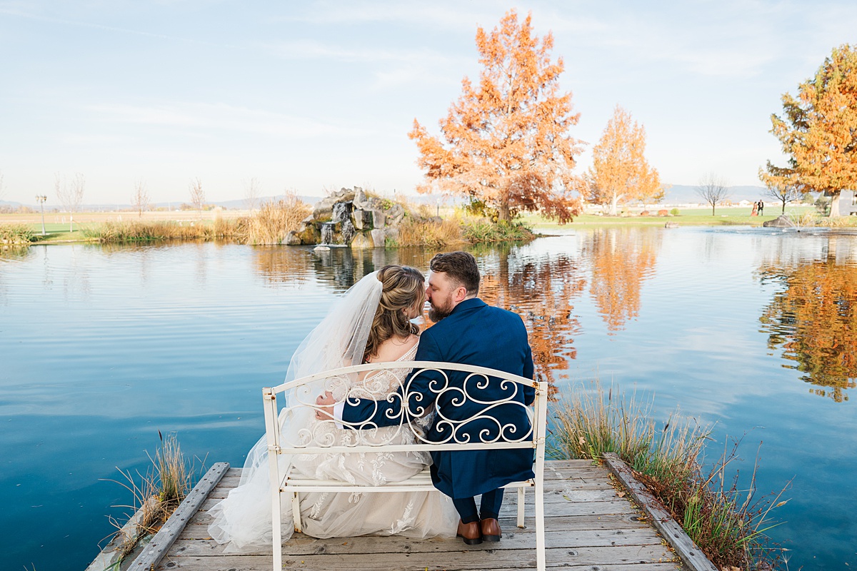 a fall wedding at still water hollow wedding venue
